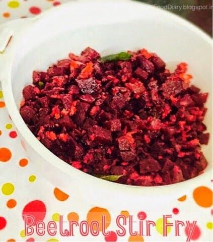 Beetroot Poriyal Recipe (Beetroot Stir Fry) Beetroot Poriyal Recipe (Beetroot Stir Fry)