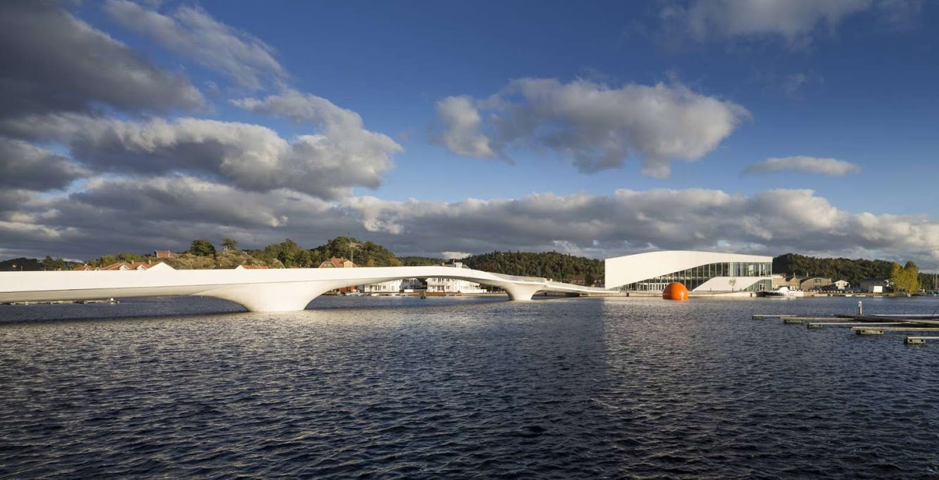 Inaugurated the Bridge Buen Cultural Centre by 3XN