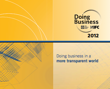 World Bank's Doing Business 2012