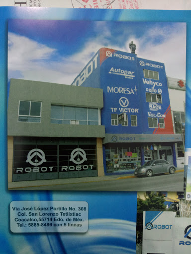 Autopartes Robot Jr. S.A. De C.V., Av José López Portillo 308, San Lorenzo Tetlixtac, 55715 San Francisco Coacalco, Méx., México, Tienda de repuestos de automóviles usados | EDOMEX