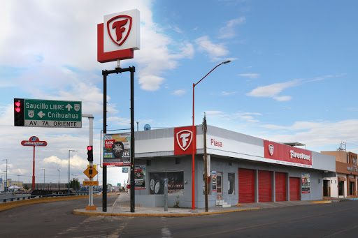 Firestone PIASA Delicias, Ave. Séptima Oriente y Río Conchos, Centro, 33000 Delicias, Chih., México, Tienda de neumáticos | CHIH