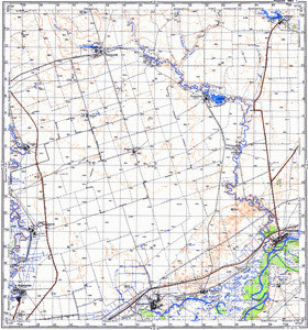 Уменьшенное изображение Карта 100k--m39-020