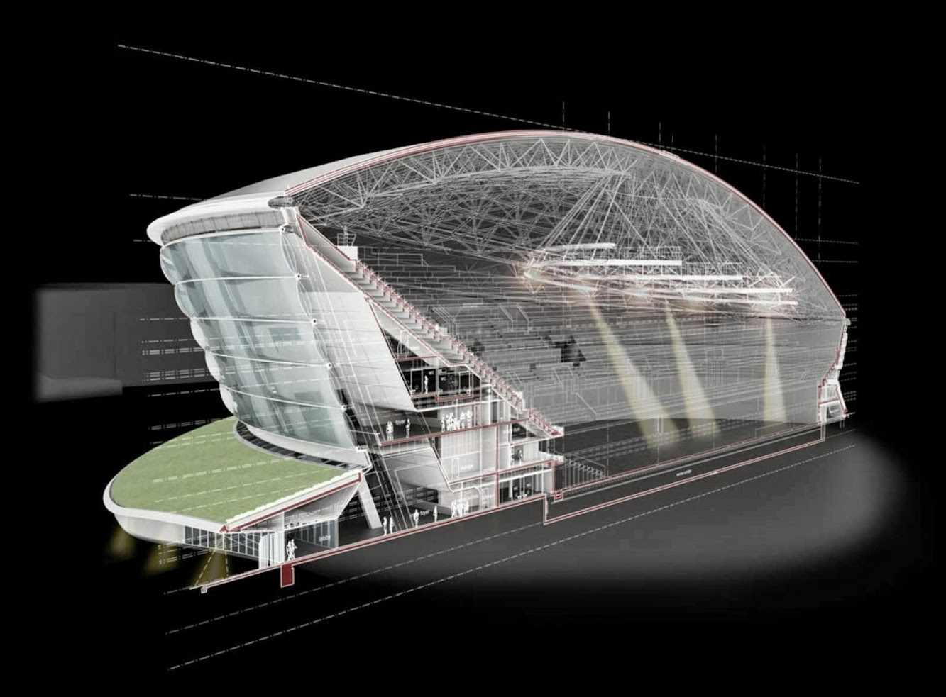 The Sse Hydro by Foster Partners