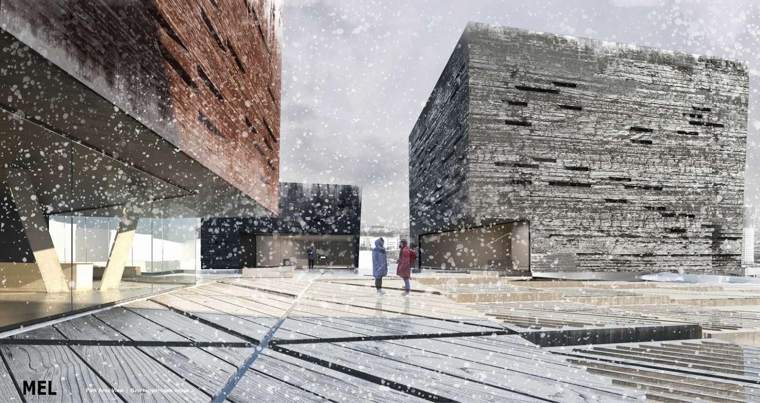 Finalists for competition the New National Center for