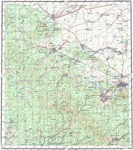 Уменьшенное изображение Карта 200k--n45-14