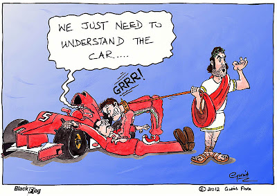 Ferrari пытаются понять машину - комикс Black Flag