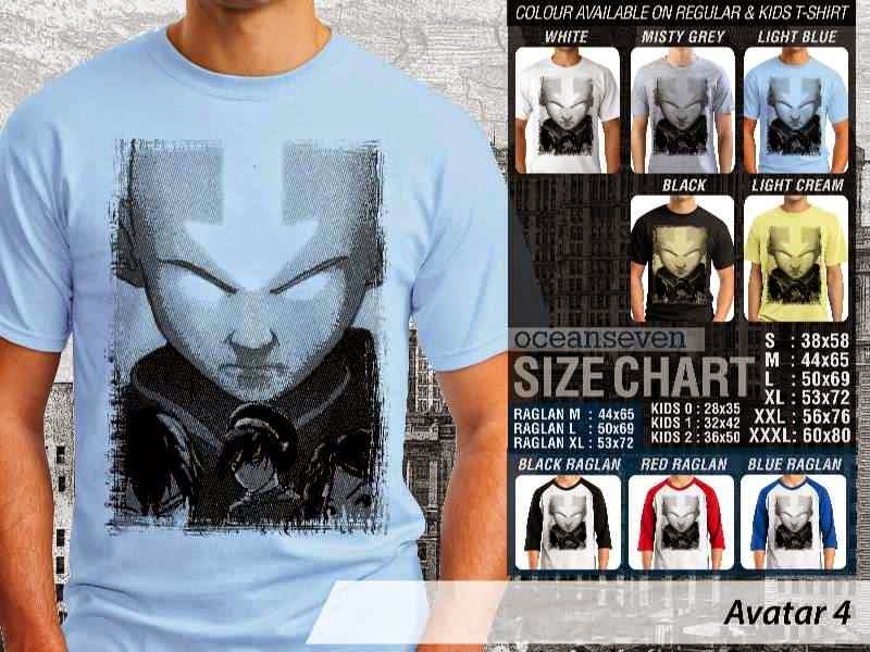 KAOS Avatar 4 Legenda Aang Zuko Katara distro ocean seven