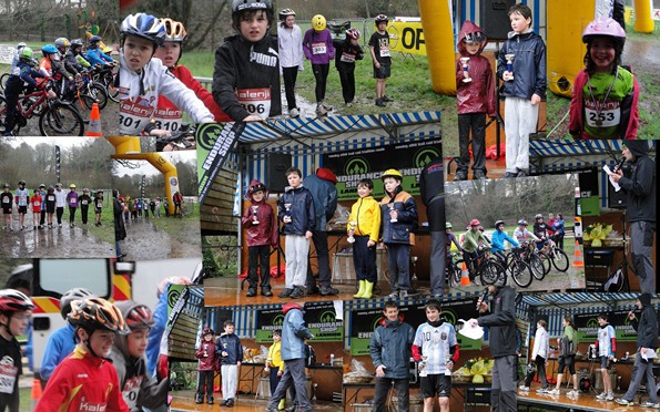 podium du Run n Bike Espoirs de Lannion 2012