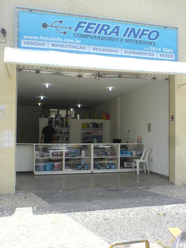 Feira Info - Loja de Informática, Rua Comandante Almiro, 444 - Centro, Feira de Santana - BA, 44001-512, Brasil, Reparação_e_Manutenção_de_Computadores, estado Bahia