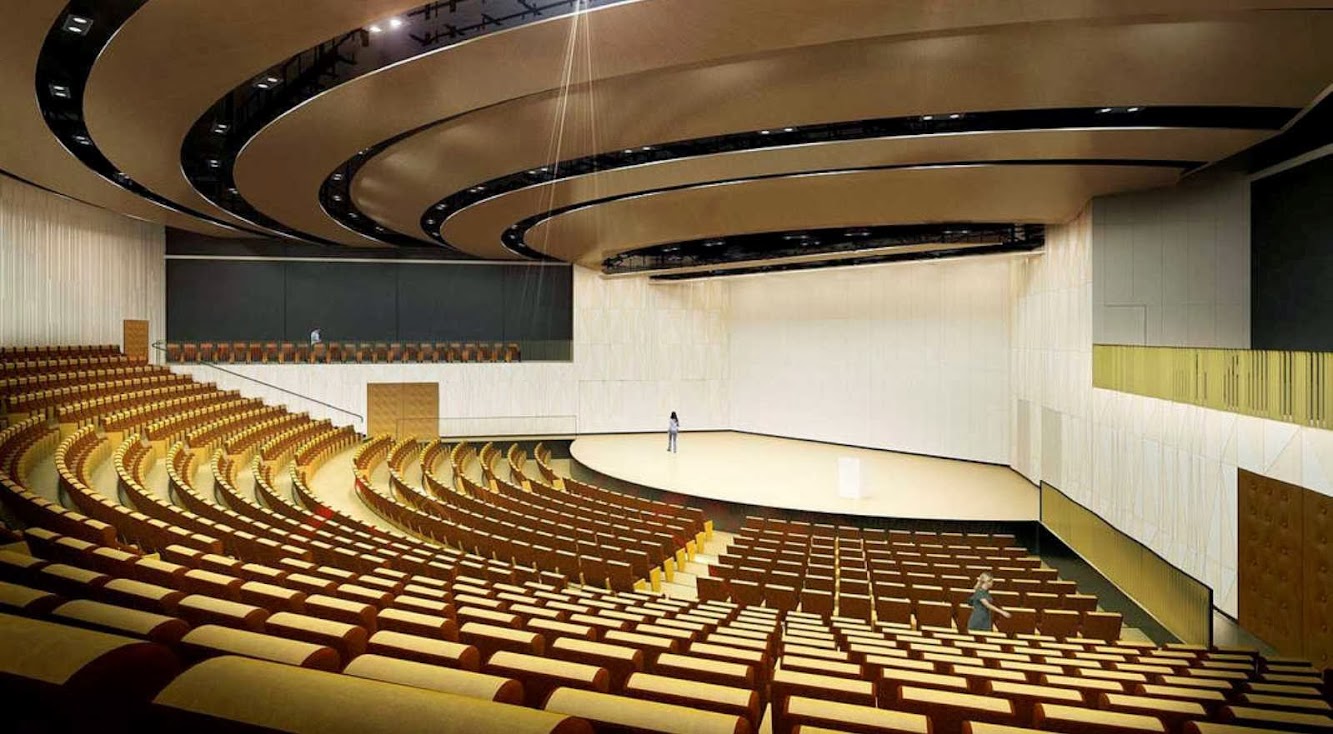 Karolinska Institutet Aula Medica by Wingårdh Architects