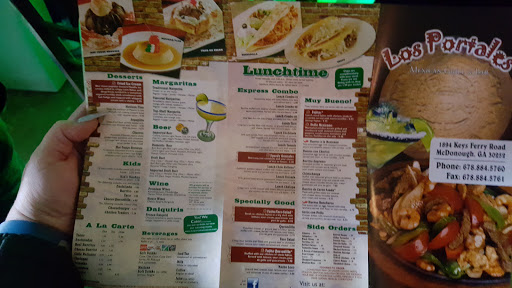 Mexican Restaurant «Los Portales Mexican Restaurant», reviews and photos, 1894 Keys Ferry Rd, McDonough, GA 30252, USA
