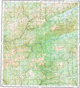Уменьшенное изображение Карта 200k--n49-26