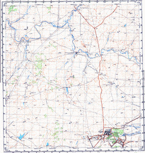Уменьшенное изображение Карта 100k--m40-036