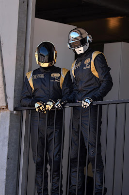 Lotus рекламирует новый альбом Daft Punk на Гран-при Монако 2013
