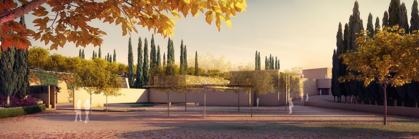Granada, Provincia di Granada, Spagna: the Alhambra'S New Gate by ÁLvaro Siza + Juan Domingo Santos