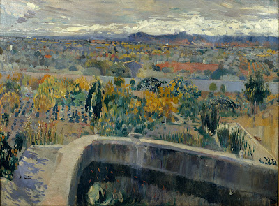 Joaquim Mir - The New Pond (around 1907-1913)