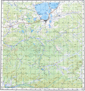 Уменьшенное изображение Карта 200k--n49-34