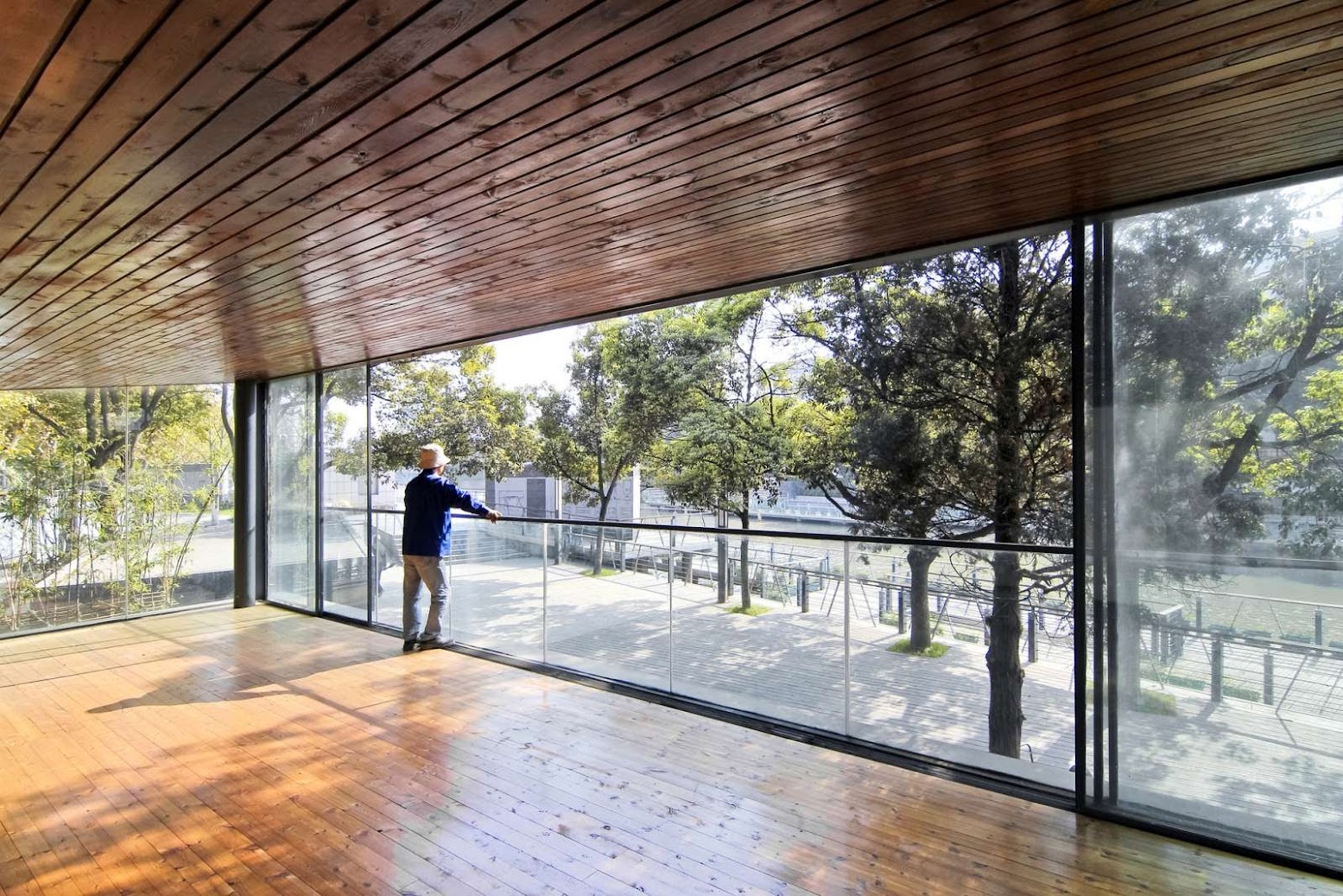 Riverside Park Pavilion by Vector Architects