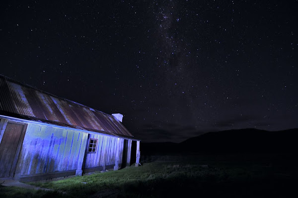 orroral homestead by night
