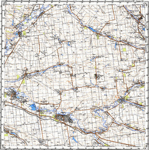 Уменьшенное изображение Карта 100k--m37-122--(1987)