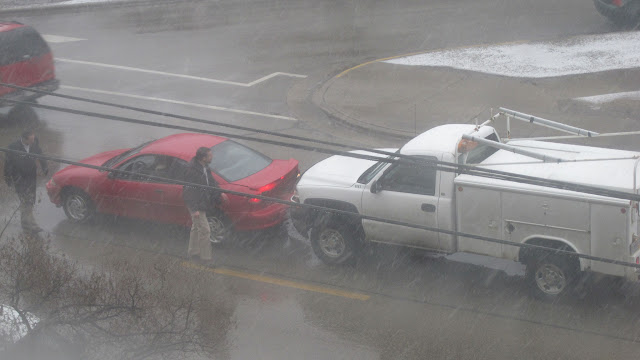 Car Collision in Madison, Wisconsin