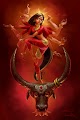 durga digital painting