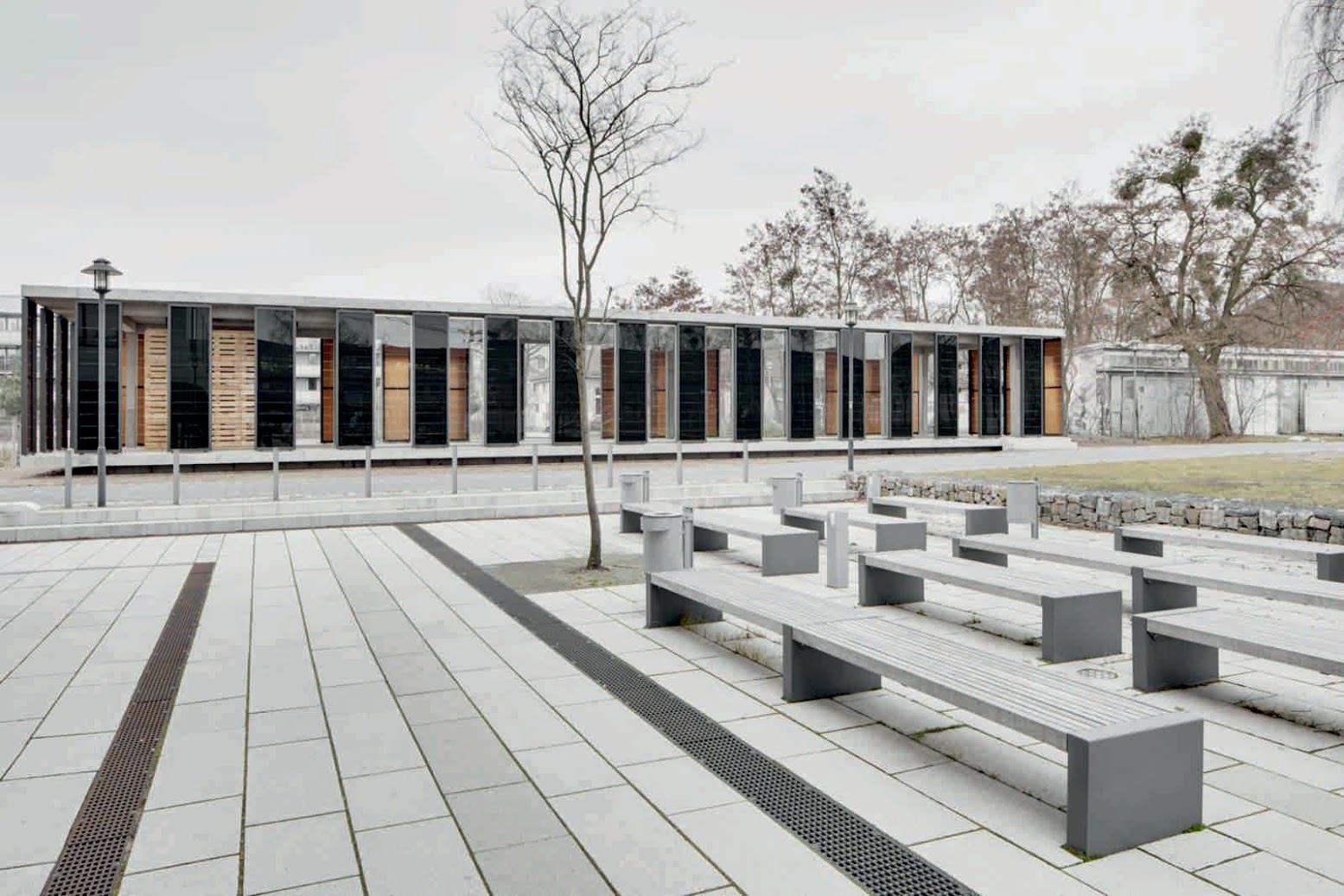 Potsdam, Germania: [PHOTOVOLTAIC PAVILION BY ORTNER + ORTNER BAUKUNST]