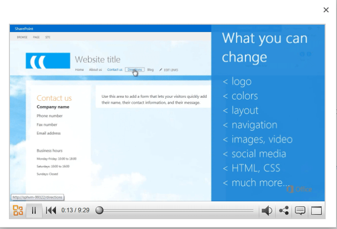 SharePoint 2013 Business