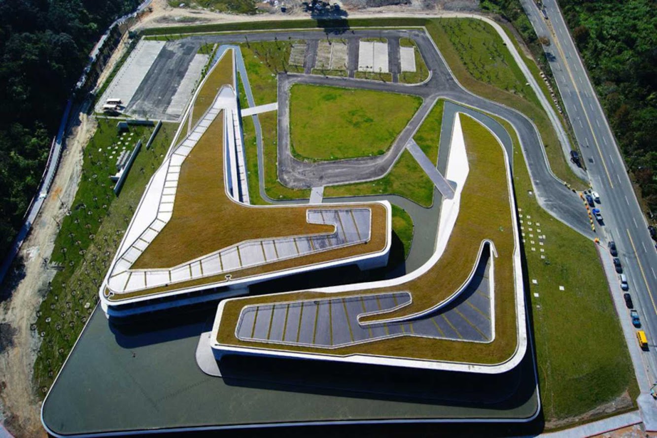 Taiwan: SUN MOON LAKE VISITOR CENTRE by NORIHIKO DAN
