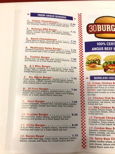Hamburger Restaurant «25 Burgers Flemington», reviews and photos, 313 U.S. 202, Flemington, NJ 08822, USA