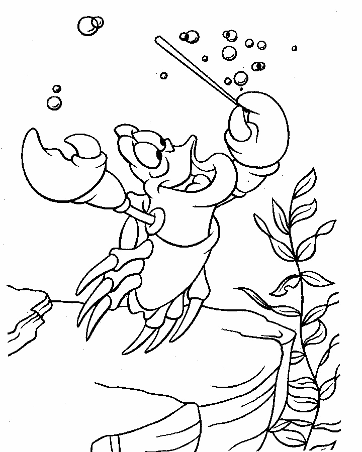 Free Disney Princess Coloring Pages Little Mermaid