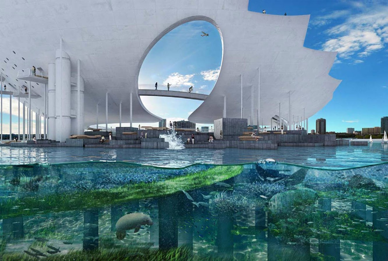 St Petersburg Pier by Michael Maltzan Architecture