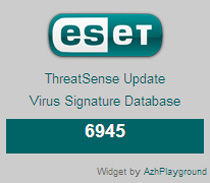 AzhPlayground - ESET widget