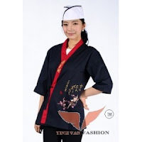  Đồng phục đầu bếp phong cách Nhật Bản
