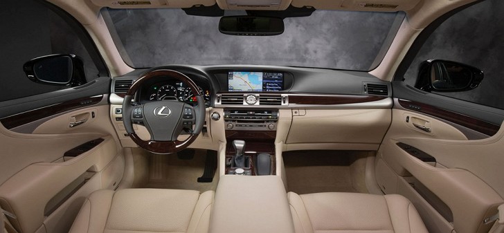 Interior of Lexus