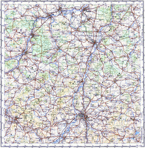 Уменьшенное изображение Карта 100k--m33-087
