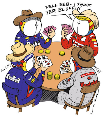 пилоты играют в покер в межсезонье - комикс Jim Bamber