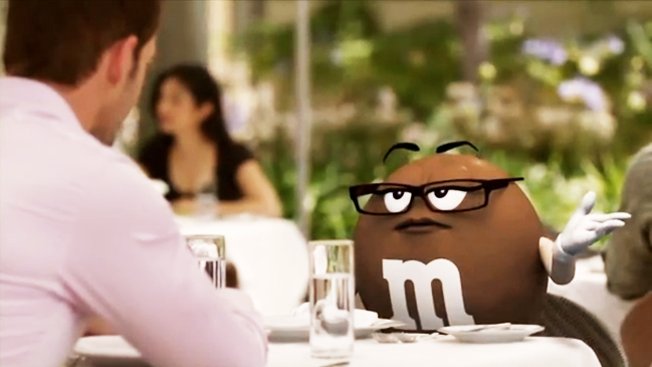 M&M's One Track Mind TV Ad with William Levy and Ms. Brown