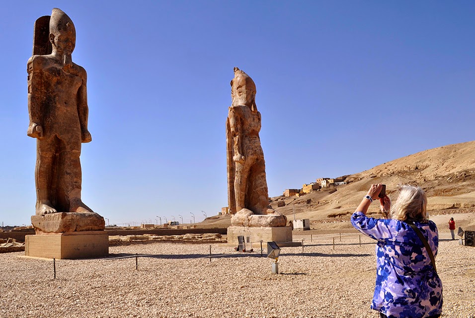 Egypt unveils colossal statue of Amenhotep III Egypt unveils colossal statue of Amenhotep III