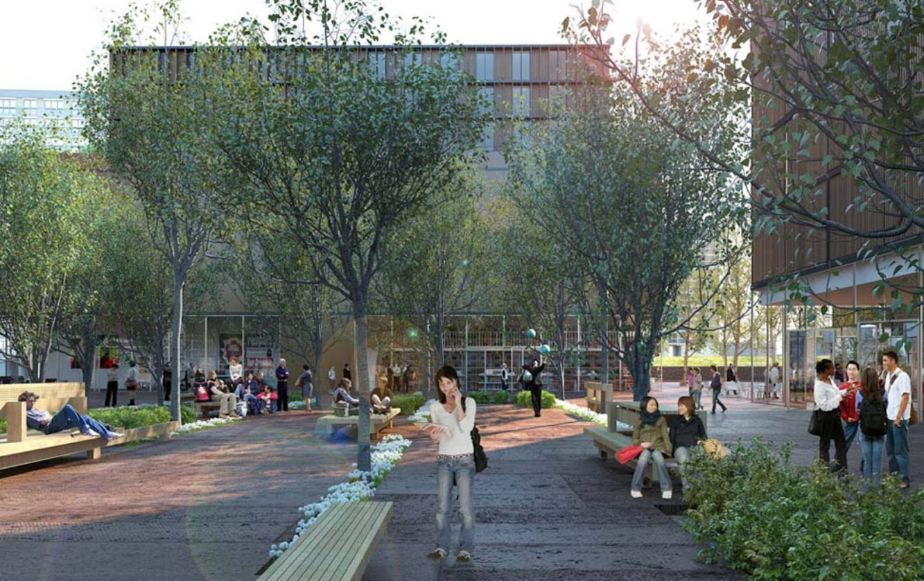 Urban regeneration by Lan Architecture