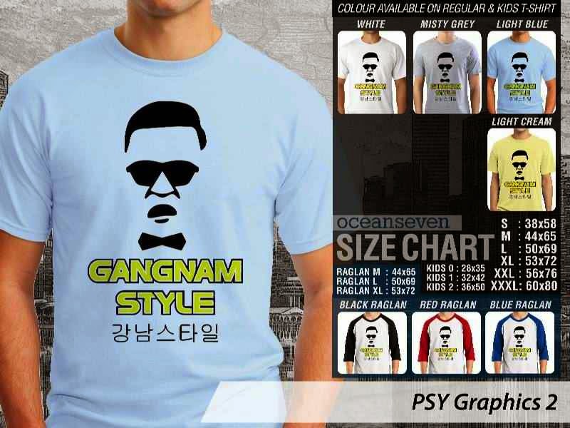 Kaos KPop PSY Graphics 2 PSY Gangnam