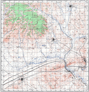 Уменьшенное изображение Карта 100k--m50-056