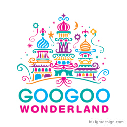 GooGoo Wonderland logo design