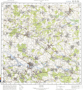 Уменьшенное изображение Карта 100k--m35-104