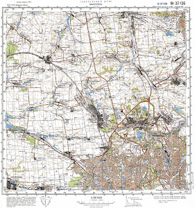 Уменьшенное изображение Карта 100k--m37-136