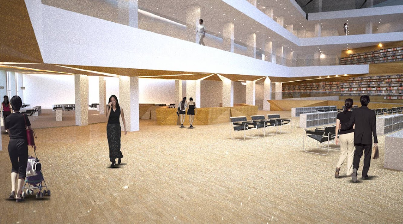 09 Datong Library by Preston Scott Cohen
