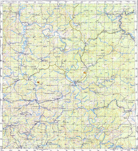 Thumbnail Map 100k--n45-115