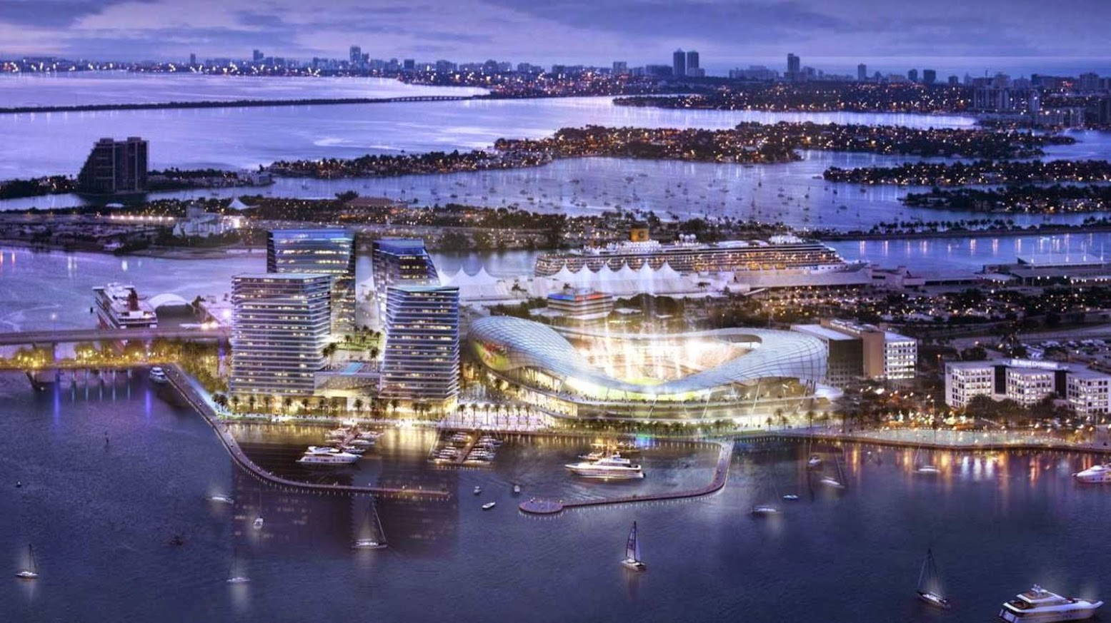 Miami, Florida, Stati Uniti: [STADIUM PORT MIAMI BY ARQUITECTONICA SPONSORED BY DAVID BECKHAM]