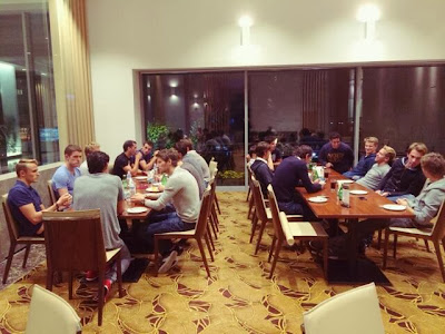 традиционный ужин и заседание GPDA на Гран-при Кореи 2013