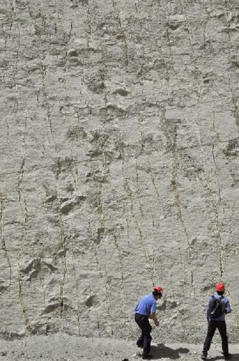 Dinosaur tracks in Bolivia threatened with extinction Dinosaur tracks in Bolivia threatened with extinction
